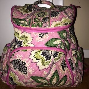 Vera Bradley bookbag Priscilla Pink